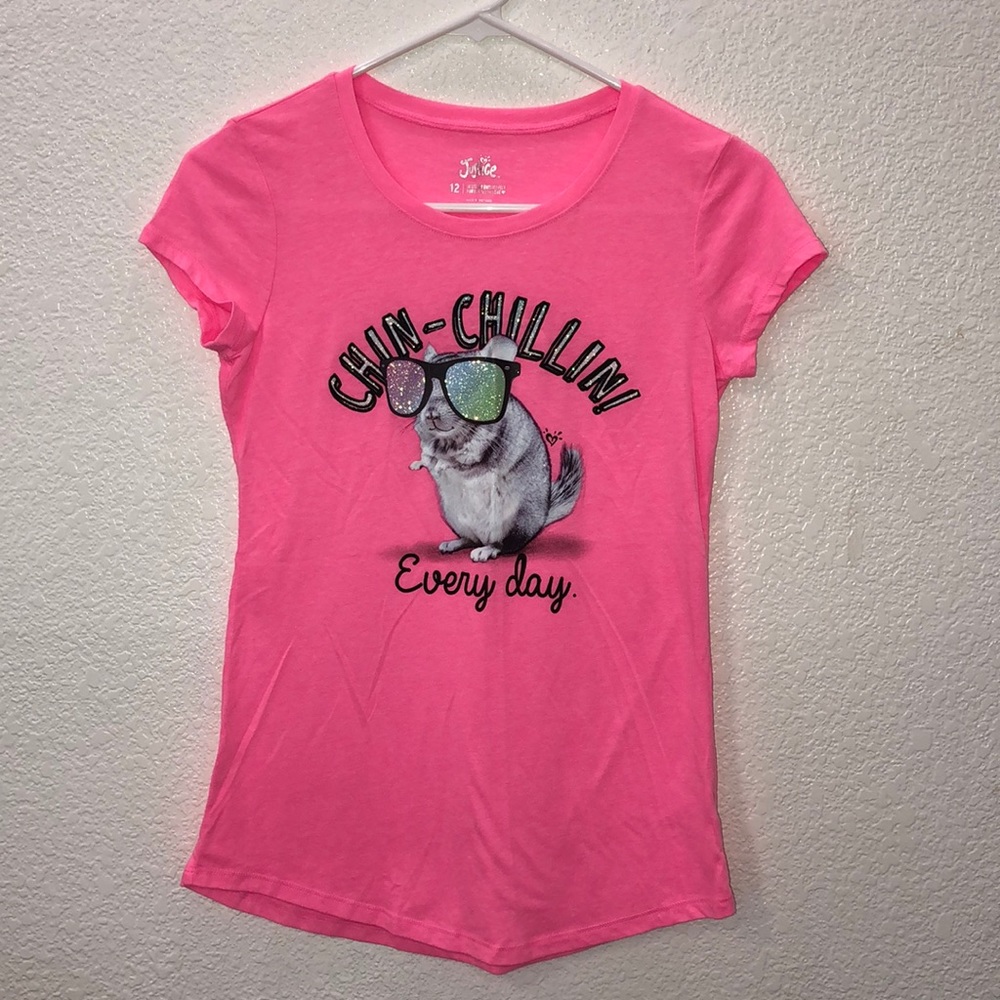 Justice | Hot Pink short sleeve T-shirt